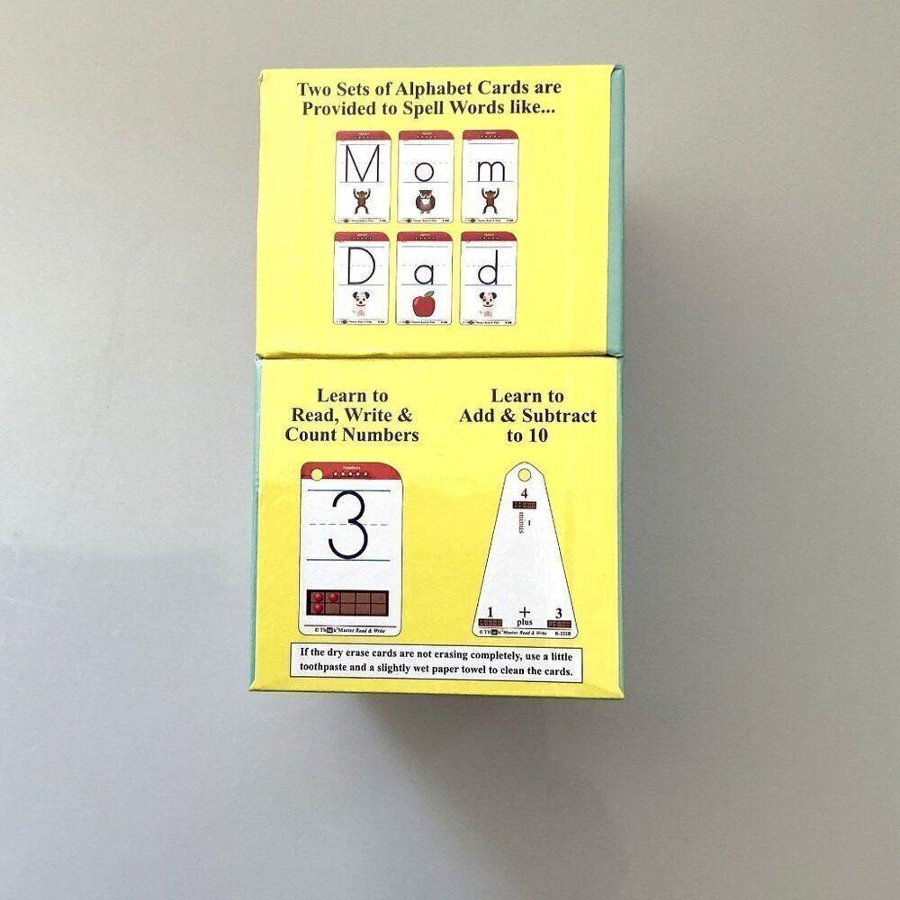 THINK2MASTER Read And Write Flash Cards Learning System - Picture 9 of 12